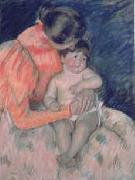 Mary Cassatt Mother and Child  gvv oil
